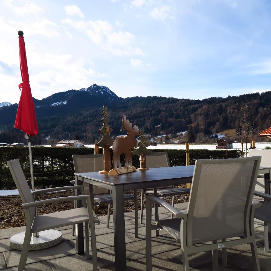 Fellhorn Ferienwohnungen Oberstdorf Buitenkant foto
